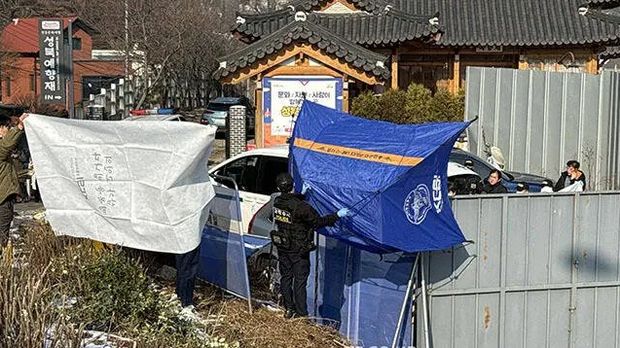 7 Potret Penampakan Mobil yang Ditumpangi Lee Sun Kyun hingga Tewas