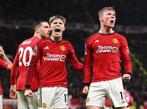 Hojlund Cetak Gol, Lihatlah Ekspresi Bahagia Garnacho Ini Hojlund Cetak Gol, Lihatlah Ekspresi Bahagia Garnacho Ini