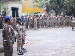 Satpol PP Palembang Kerahkan 100 Personel Berjaga di BKB saat Malam Tahun Baru
