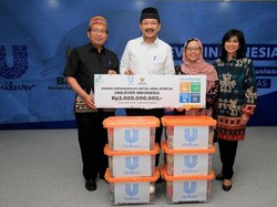 BAZNAS Terima Bantuan Kemanusiaan Rp 3 M dari Unilever Indonesia