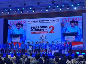 Prabowo Hadiri Deklarasi Dukungan dari Organisasi Gempita di Bandung