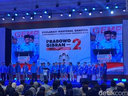 Prabowo Hadiri Deklarasi Dukungan dari Organisasi Gempita di Bandung