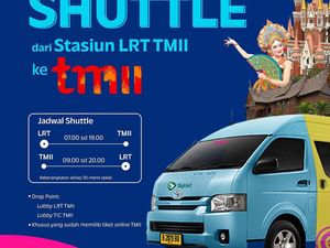 Jadwal Shuttle Bus TMII dan Cara Naiknya Gratis dari Stasiun LRT Jadwal Shuttle Bus TMII dan Cara Naiknya Gratis dari Stasiun LRT