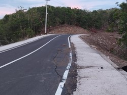 Proyek Jalan Lawo Soppeng-Barru Rp 69 M Mulai Rusak Sebelum Diresmikan