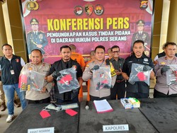 Polisi Tangkap 4 Pencuri Motor di Banten, Sita Airsoft Gun