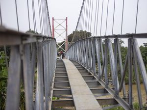 Pemerintah Bangun 558 Jembatan Gantung Selama Periode 2015-2023 Pemerintah Bangun 558 Jembatan Gantung Selama Periode 2015-2023