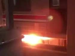 Viral Percikan Api di KRL Stasiun Bojonggede, KAI Commuter Buka Suara