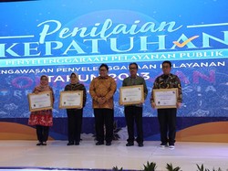 BNN Raih Penghargaan Lembaga Kepatuhan Standar Pelayanan dari Ombudsman