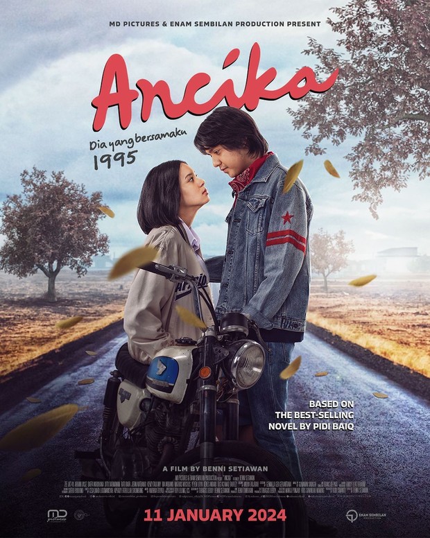 Film bioskop Indonesia terbaru, Ancika: Dia yang Bersamaku 1995 (2024)/ Foto: MD Pictures