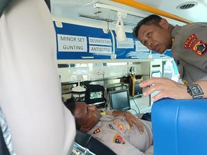 Kapolres Jayapura Luka Kena Lemparan Batu Pengantar Jenazah Lukas Enembe Kapolres Jayapura Luka Kena Lemparan Batu Pengantar Jenazah Lukas Enembe