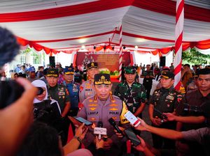 Deklarasi Pemilu Damai di Surabaya, Kapolri: Persatuan-Kesatuan Harus Dijaga