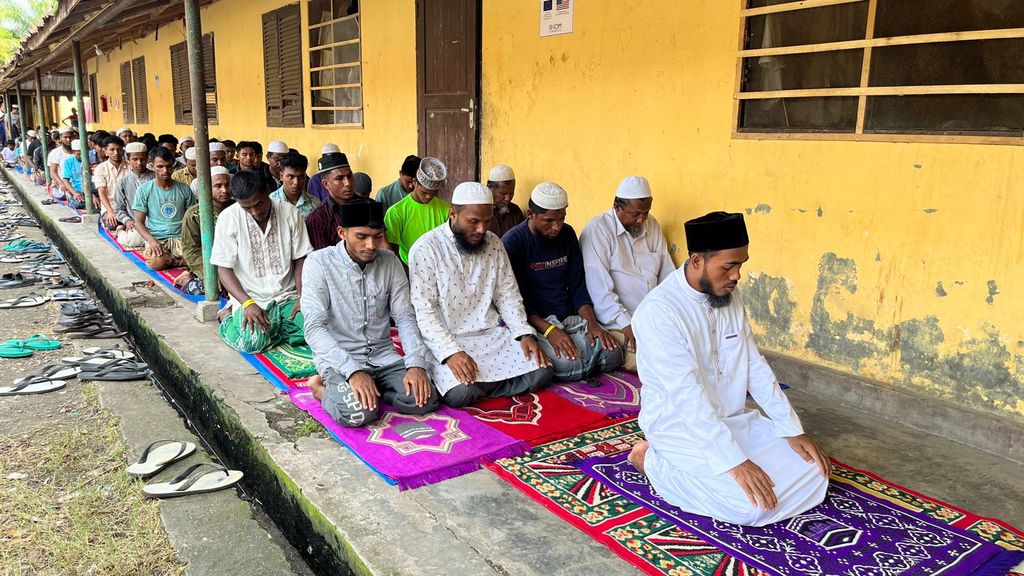 Pengungsi di Aceh