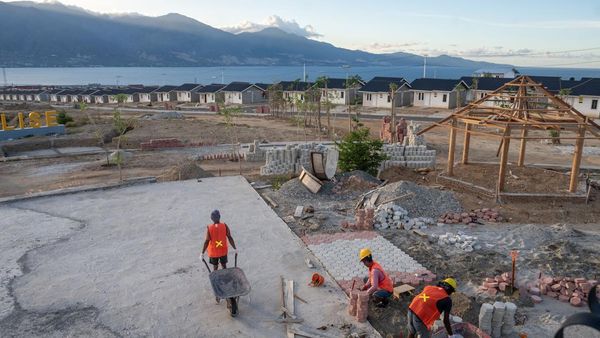 Pembangunan Huntap di Palu Terus Dikebut