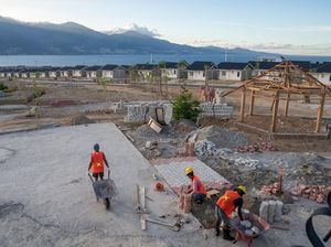 Pembangunan Huntap di Palu Terus Dikebut