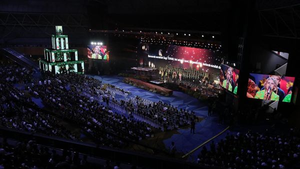 Suasana Perayaan Natal Nasional 2023