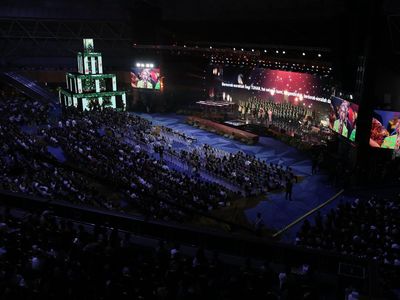 Suasana Perayaan Natal Nasional 2023