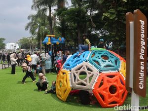 Taman Monju Selesai Direvitalisasi, PKL Dilarang Masuk! Taman Monju Selesai Direvitalisasi, PKL Dilarang Masuk!