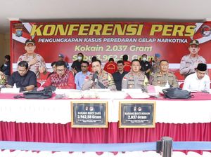 Kronologi Penangkapan 3 Kurir Narkoba di Kepri, 2 Kg Kokain-3,9 Kg Sabu Disita