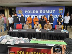 Polrestabes Medan Ungkap 815 Kasus Narkotika Sepanjang 2023