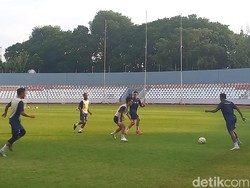 Sriwijaya FC Latihan Jelang Play Off Degradasi Liga 2, Mental Pemain Bangkit