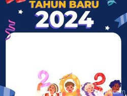 25 Twibbon Lucu untuk Tahun Baru 2024, Ayo Meriahkan Media Sosialmu!