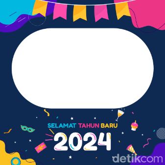 Twibbon Tahun Baru 2024