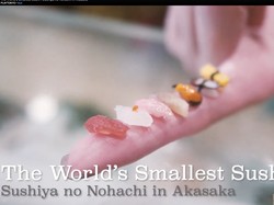 Wah! Sushi Terkecil di Dunia Ini Dibuat dari Sebutir Nasi
