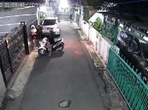 Viral Lagi Aksi Penyerangan Antar Geng Motor di Kota Cimahi