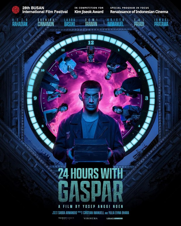 Film Indonesia terbaru Maret 2024, 24 Jam Bersama Gaspar (2024)/ Foto: Visinema