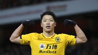 Hwang Hee-chan (Wolverhampton Wanderers) akan menjadi andalan Korea Selatan demi menjadi juara. Foto: AP