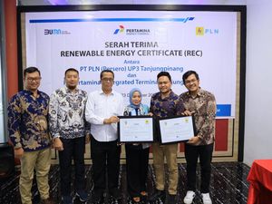 Pertamina Energy Terminal Kantongi Sertifikat Energi Terbarukan Pertamina Energy Terminal Kantongi Sertifikat Energi Terbarukan