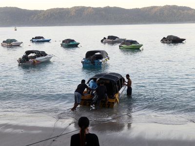 Taksi Air jadi Jasa Penyeberangan di Kepulauan Talaud