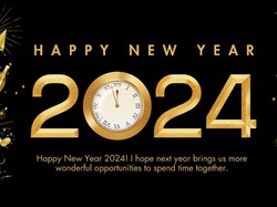 50 Ucapan Selamat Tahun Baru dalam Bahasa Inggris dan Artinya