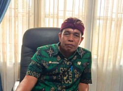 Terkendala Pengiriman Tiang, Proyek Lampu Hias di Karangasem Molor