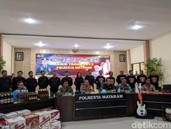 Kejahatan di Kota Mataram 2023 Naik, Ini Kasus Pidana Paling Menonjol