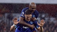 Konstantinos Mavropanos adalah pemain yang baru direkrut West Ham pada musim panas 2023. The Hammers adalah klub Inggris kedua baginya. Bek 26 tahun asal Yunani itu membela Arsenal pada 2018–2022. Foto: Action Images via Reuters/PETER CZIBORRA