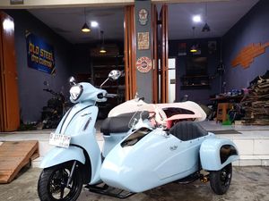 Modifikasi Yamaha Grand Filano Pakai Sespan, Keren Juga