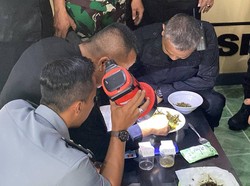 Lapas Samarinda Gagalkan Penyelundupan Ganja Dicampur Sayur Kangkung