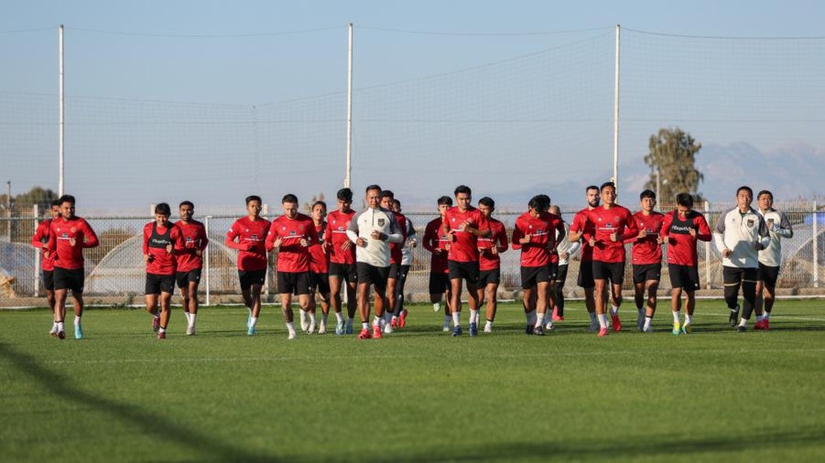 Foto: Timnas Indonesia TC di Turki. (Dok. PSSI)