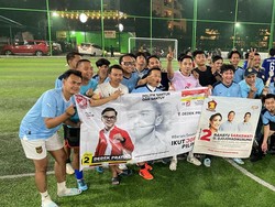 Perkuat Persatuan Antar Timses Pemilu, TKN Fanta Ikuti Fun Mini Soccer