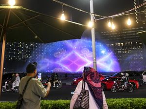 Air Mancur Bundaran HI Bakal Bercahaya Selama Malam Tahun Baru