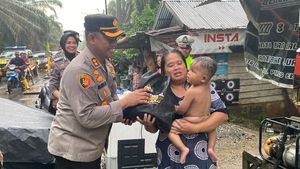 Aksi Polres Rokan Hulu Sosialisasi Pemilu Damai