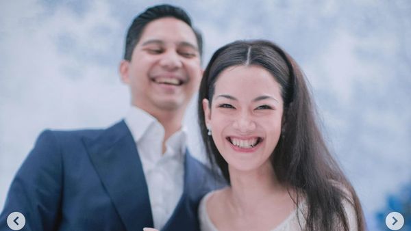 8 Foto Romantis Budi Djiwandono Menikah, Istri Bergaun Putih