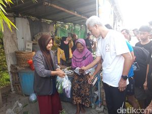 Ganjar Blusukan Pasar di Boyolali, Ini Hasil Dialognya dengan Pedagang