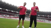 Keduanya pun menyempatkan diri ke stadion kebanggaan yang jadi markas Skuad Garuda: Stadion Utama GBK. Foto: Dok. PSSI