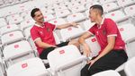 Aksi Jay Idzes dan Thom Haye Foto-foto di GBK