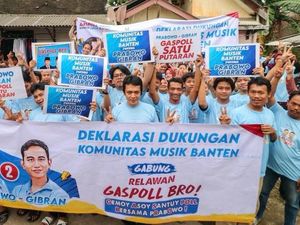 Gabung Gaspoll Bro, Komunitas Musik Banten Nyatakan Dukungan ke Prabowo-Gibran