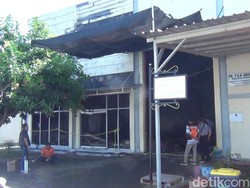 Gudang Produksi Rokok di Mejobo Kudus Terbakar
