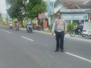 Pikap Sundul Motor dari Belakang di Jetis Bantul, 2 Orang Luka-luka