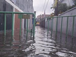 Dilanda Hujan Deras, Sejumlah Kawasan di Lowokwaru Kota Malang Banjir